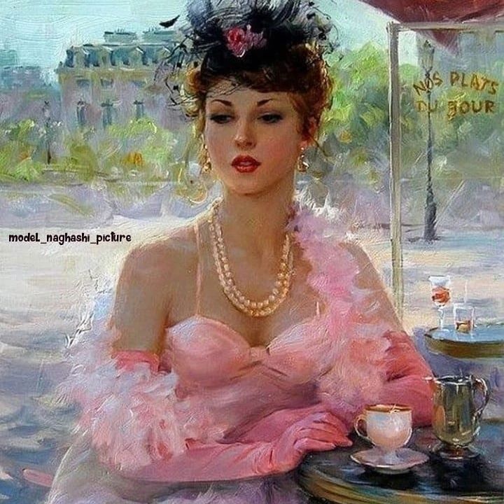 一颦一笑美到窒息的油画：被称为“最美人体油画”